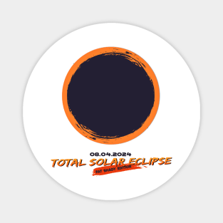 Total Solar Eclipse, Fat Shady Edition Astronomical Eclipse Event Art Magnet